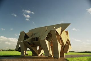 Animalis Rhinoceros Transport, diseño de Theo Jansen