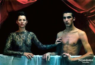 Kate Moss y Scott Barnhill, 1998